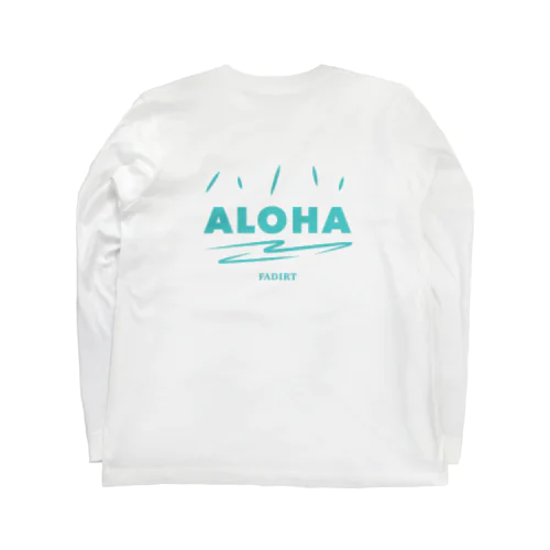 FADIRT ALOHA Design ロングスリーブTシャツ