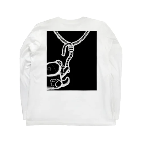 不穏な黒クマ Long Sleeve T-Shirt