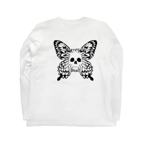 Butterfly&Skull Long Sleeve T-Shirt