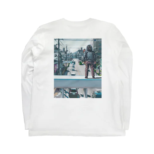 PARIS on the City!×コサカダイキ「愛の爆心地」 롱 슬리브 티셔츠