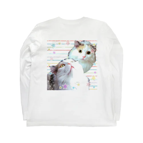 毎日にゃんことルンルン気分 Long Sleeve T-Shirt