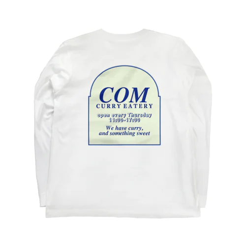 COM CYRRY EATERY オープン記念グッズ ロングスリーブTシャツ