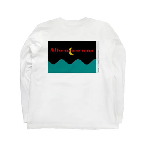 after summer wave ロングスリーブTシャツ