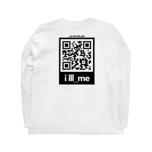 ながいQRコードT/scan the QR code long T-shirt 롱 슬리브 티셔츠