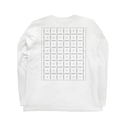 背面方眼2520x2992薄色用 Long Sleeve T-Shirt