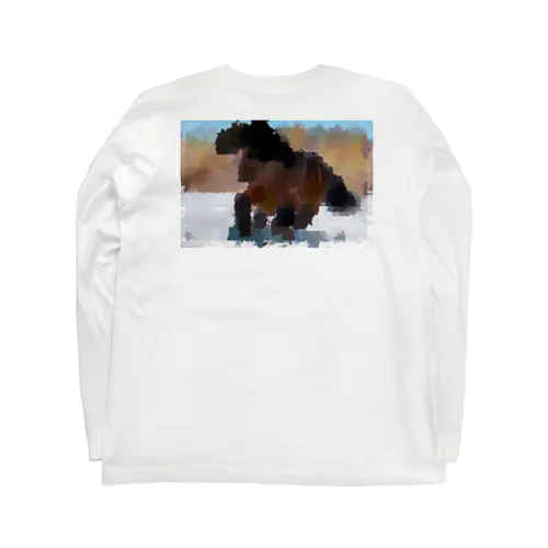 ウマ息子モザイクシリーズ1 Long Sleeve T-Shirt