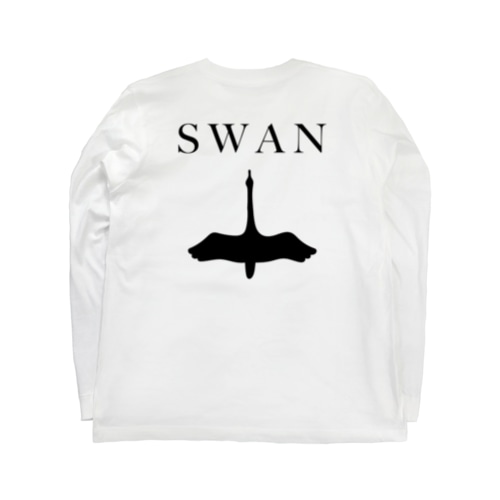 黒鳥飛翔SWAN Long Sleeve T-Shirt