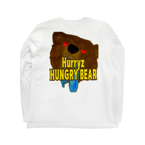 Hurryz HUNGRY BEAR リアルタイプ Long Sleeve T-Shirt