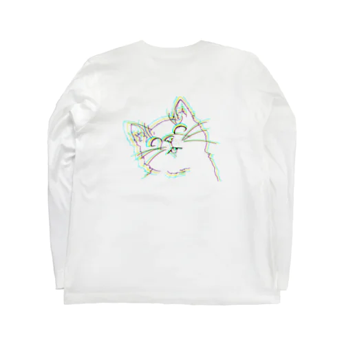 空腹猫 ロングスリーブTシャツ