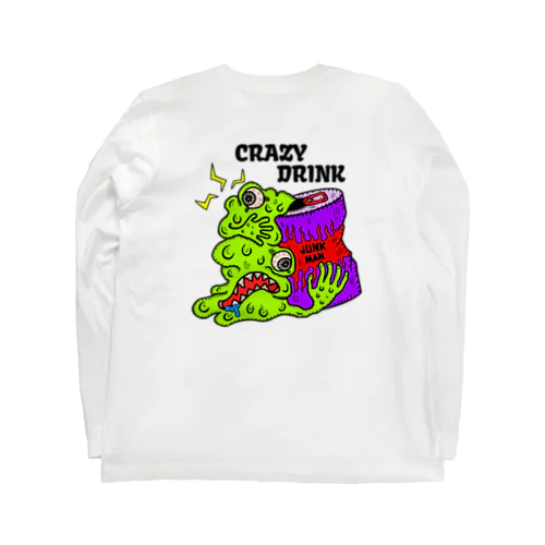 crazy drink ロングスリーブTシャツ