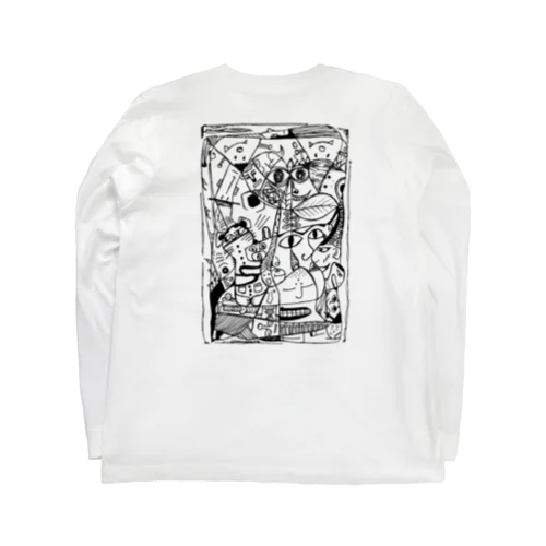 いろんな所にいろんな顔 Long Sleeve T-Shirt