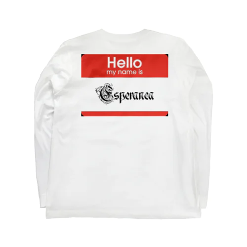 My Name Long Sleeve T-Shirt