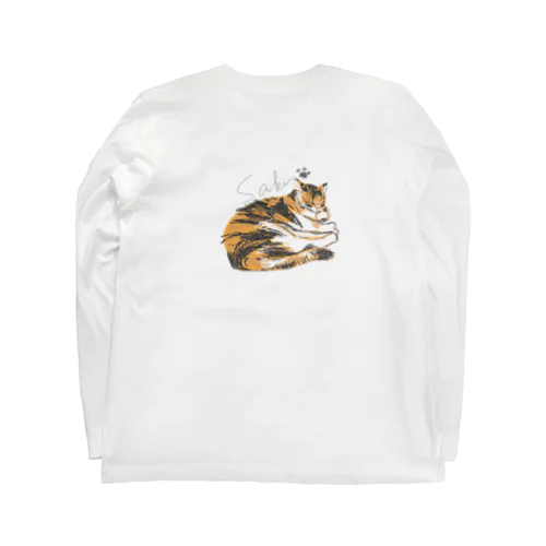 おやすみ みけﾈﾁｺｬﾝ さくバージョン Long Sleeve T-Shirt