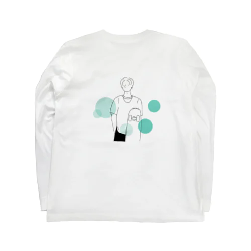 スケボーイ(水玉) Long Sleeve T-Shirt