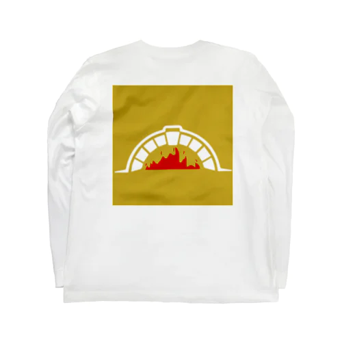 石窯ピザたつだ・ロゴ Long Sleeve T-Shirt