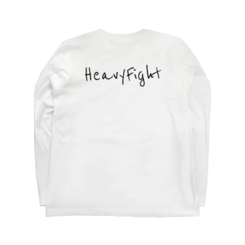 HF バックロゴ　ブラック Long Sleeve T-Shirt