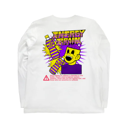 Energy Brain背面 ロングスリーブTシャツ