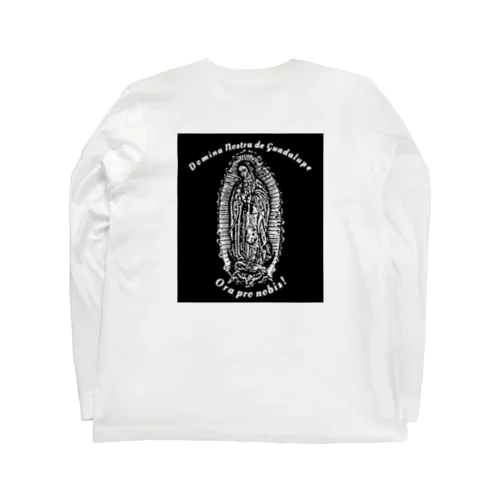 グアダルーペの聖母 木版Ver ロングスリーブTシャツ