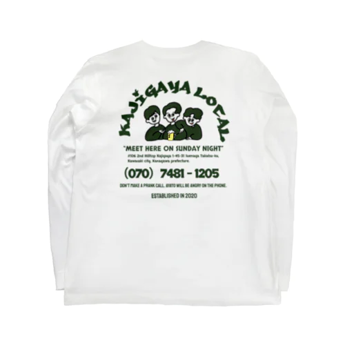 KAJIGAYA LOCAL "1st Anniversary" ロングスリーブTシャツ