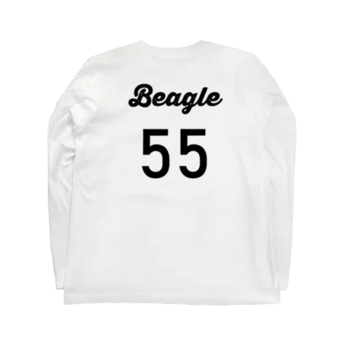 ビーグルチーム　55番 ロングスリーブTシャツ