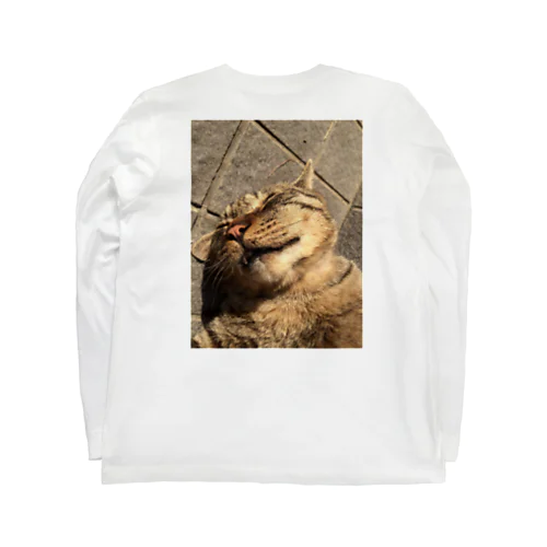 猫（無防備） Long Sleeve T-Shirt