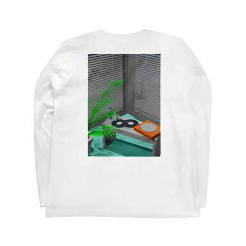 部屋のタイルな一角 Long Sleeve T-Shirt