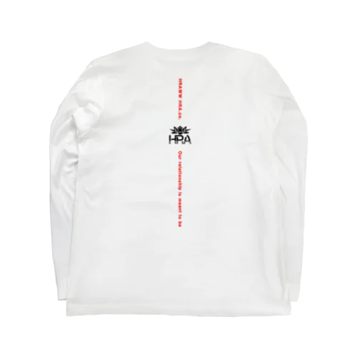 HRAWW　ロゴブラック Long Sleeve T-Shirt