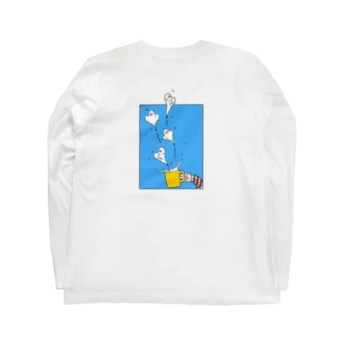 ミルクのおばけ Long Sleeve T-Shirt