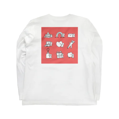 HUG ハート Long Sleeve T-Shirt