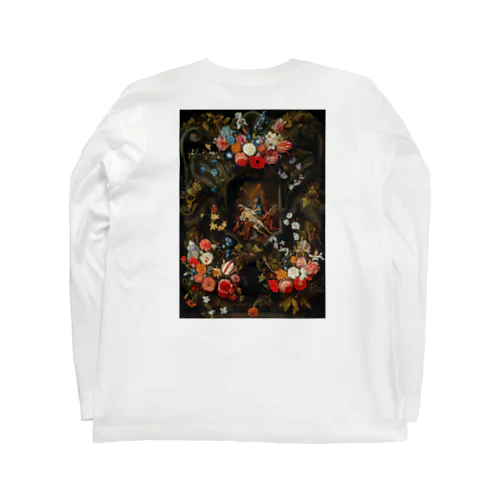 花と宗教画 Long Sleeve T-Shirt