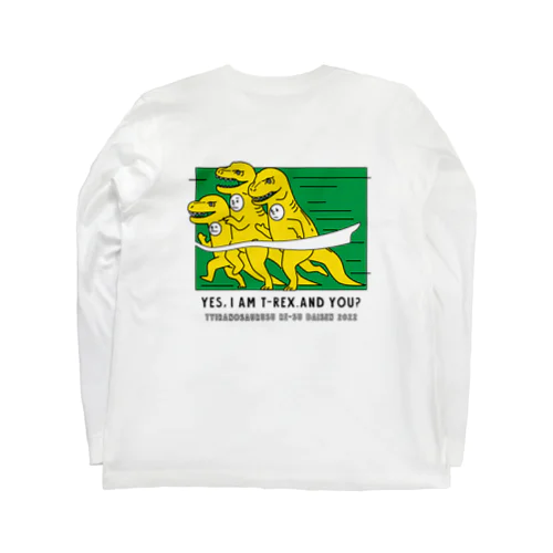 T-REX race 2022 カラーT両面 Long Sleeve T-Shirt