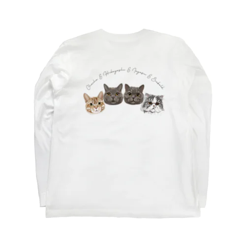 chacha & hideyoshi & ieyasu & siebold Long Sleeve T-Shirt