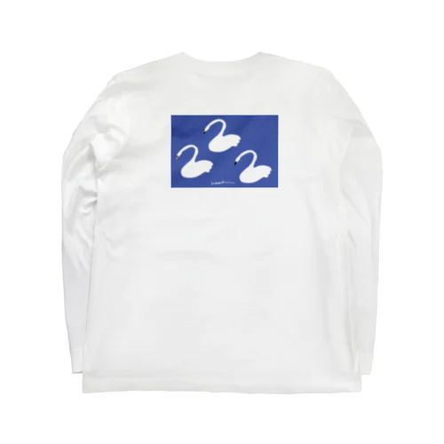 スワンブルー Long Sleeve T-Shirt