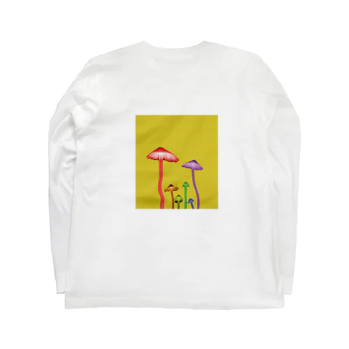 ネオンきのこ 地面から生えてるver. Long Sleeve T-Shirt