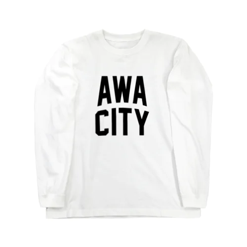 阿波市 AWA CITY ロングスリーブTシャツ