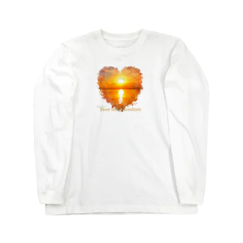 🌅Fire Heart🌅 Long Sleeve T-Shirt