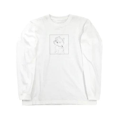 見返り美猫(ver.BOSEN) Long Sleeve T-Shirt