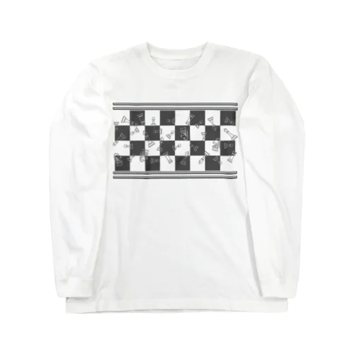 チェス　クリア Long Sleeve T-Shirt