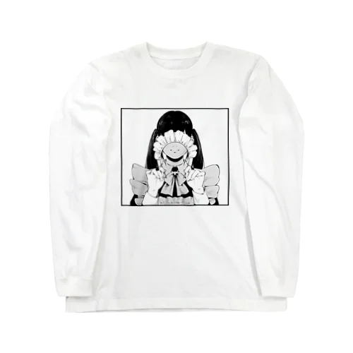 目隠し Long Sleeve T-Shirt