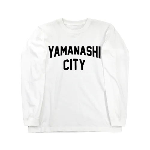 山梨市 YAMANASHI CITY ロングスリーブTシャツ