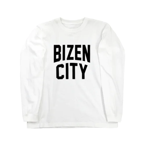 備前市 BIZEN CITY ロングスリーブTシャツ