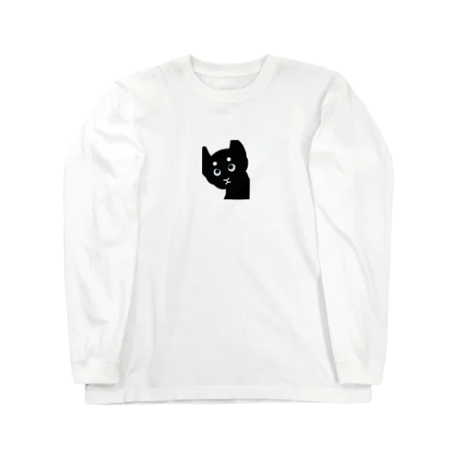 くろねこえんじ　カラー ロングスリーブTシャツ