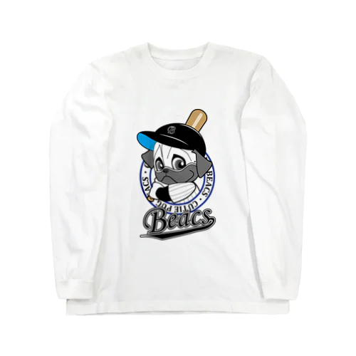 CutiePugBEACS baseball Long Sleeve T-Shirt