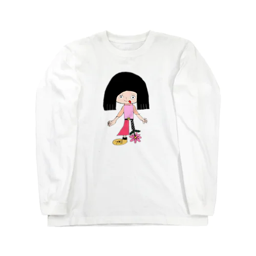 花さかす闇ガールの好きな色 Long Sleeve T-Shirt