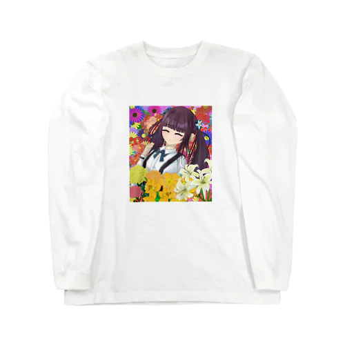 花の女の子 Long Sleeve T-Shirt