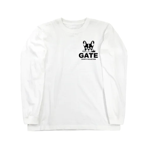 💙圧倒的人気💙【ｇａｔｅ】 ロングスリーブTシャツ