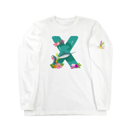 XはXiphias（メカジキ）のX Long Sleeve T-Shirt