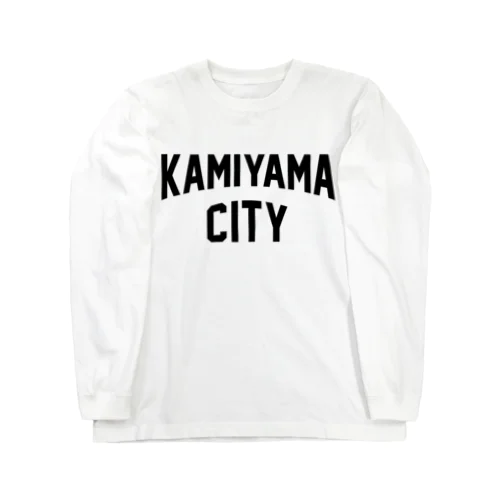 上山市 KAMIYAMA CITY Long Sleeve T-Shirt