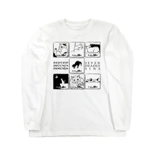 七つの大罪（猫） Long Sleeve T-Shirt