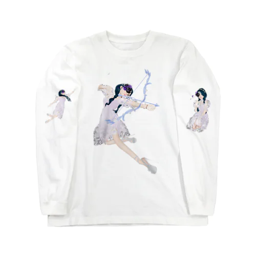 妖精ガール＊恋のキューピット＊弓矢 Long Sleeve T-Shirt